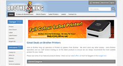 Desktop Screenshot of brother-printers.co.uk